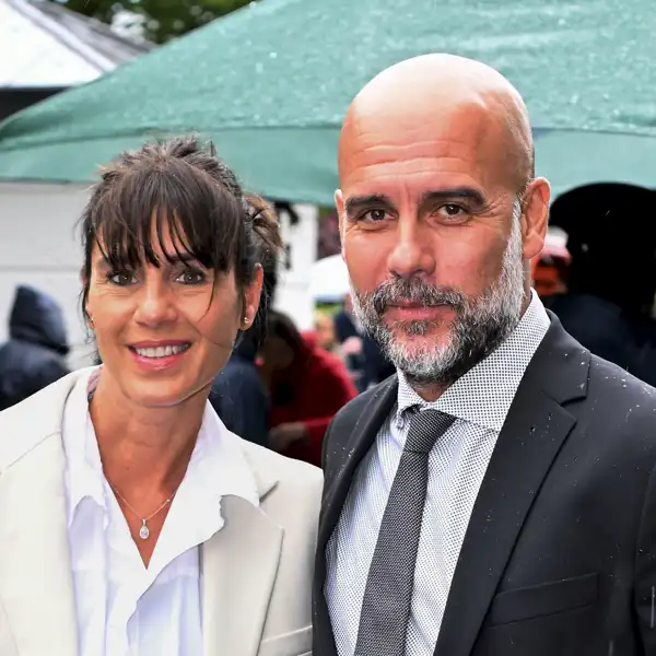 Pep Guardiola y Cristina Serra, en una foto de archivo.