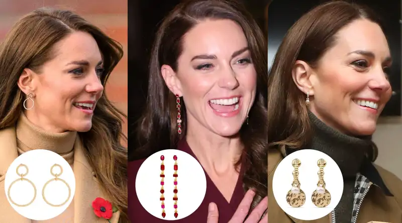 Tres de las piezas de Accessorize que la Princesa de Gales utiliza de forma habitual.