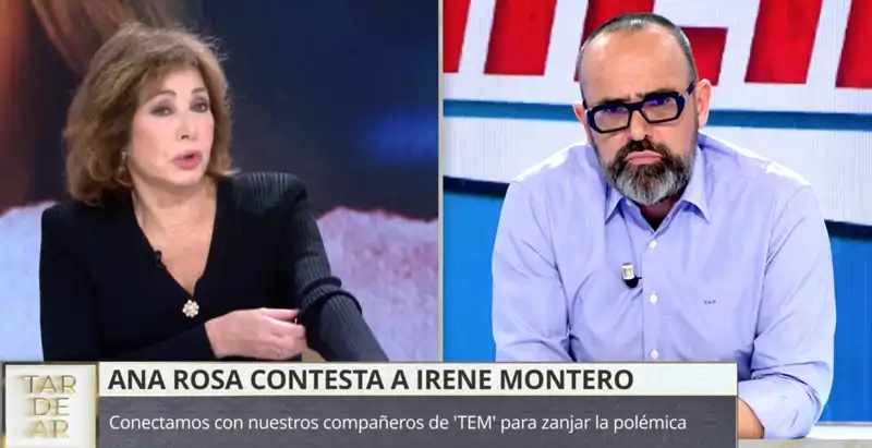 Ana Rosa Quintana y Risto Mejide en 'Todo es mentira'