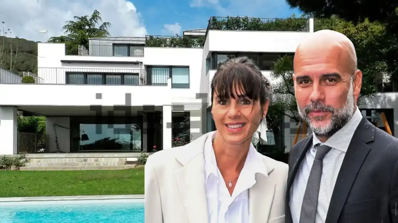 Casa de Pep Guardiola y Cristina Serra