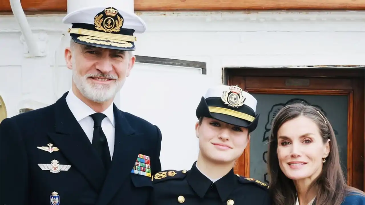 Así pueden tener localizada a la Princesa Leonor los Reyes Felipe y Letizia durante su viaje en ‘Elcano’