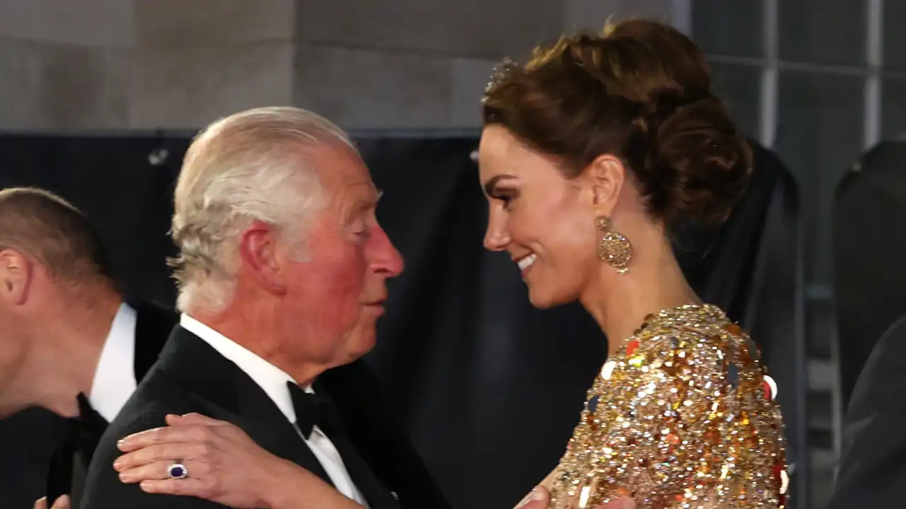 Carlos III y Kate Middleton en una foto de archivo. 