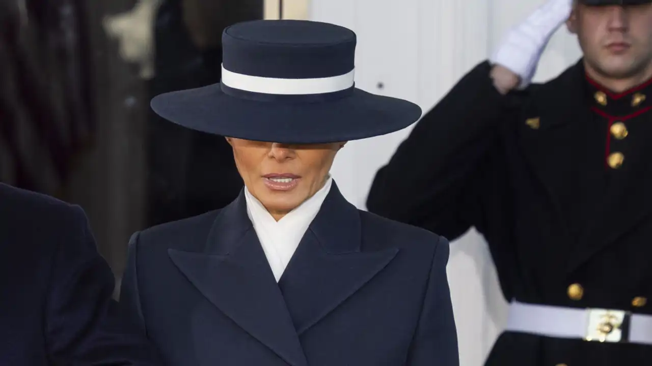 Melania Trump, una 'institutriz' rígida y seria: todo sobre su look para regresar a la Casa Blanca 