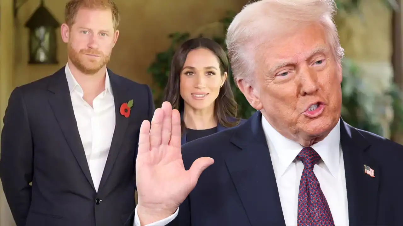 harry, meghan markle, donald trump