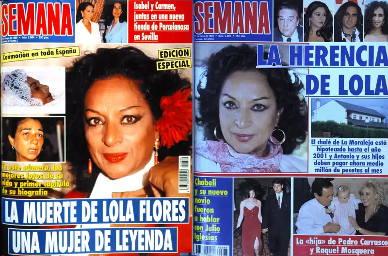 La muerte de Lola protagonizó un número especial de nuestra revista.