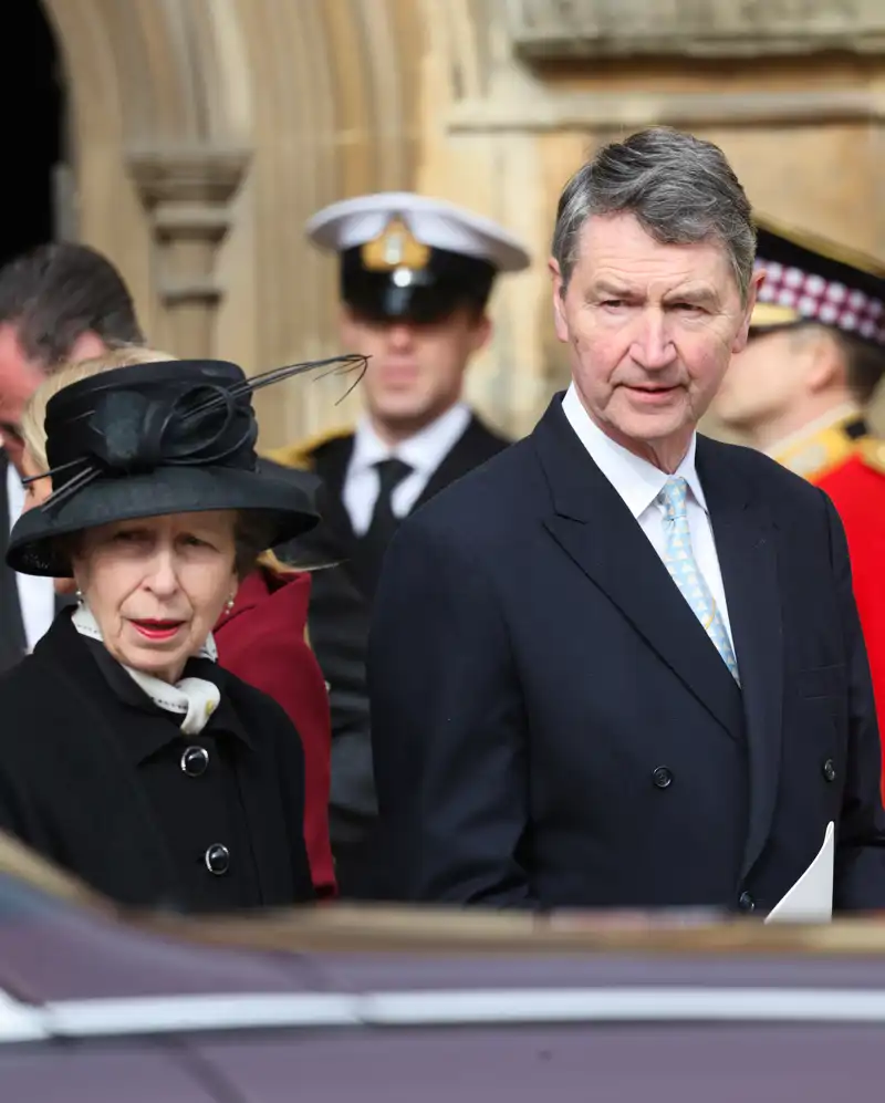 La princesa Ana y Timothy Laurence