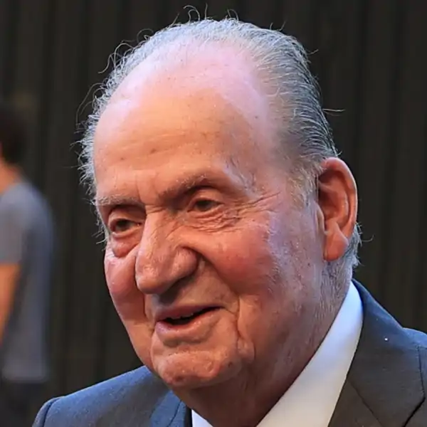 El Rey Juan Carlos sonriente