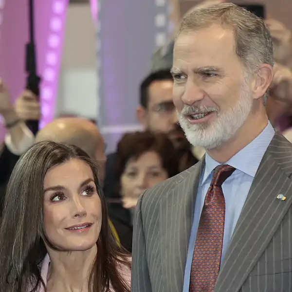 Los Reyes Felipe y Letizia en Fitur