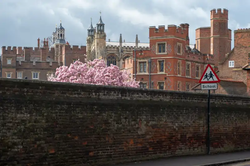 El internado de Eton en Berkshire, Reino Unido