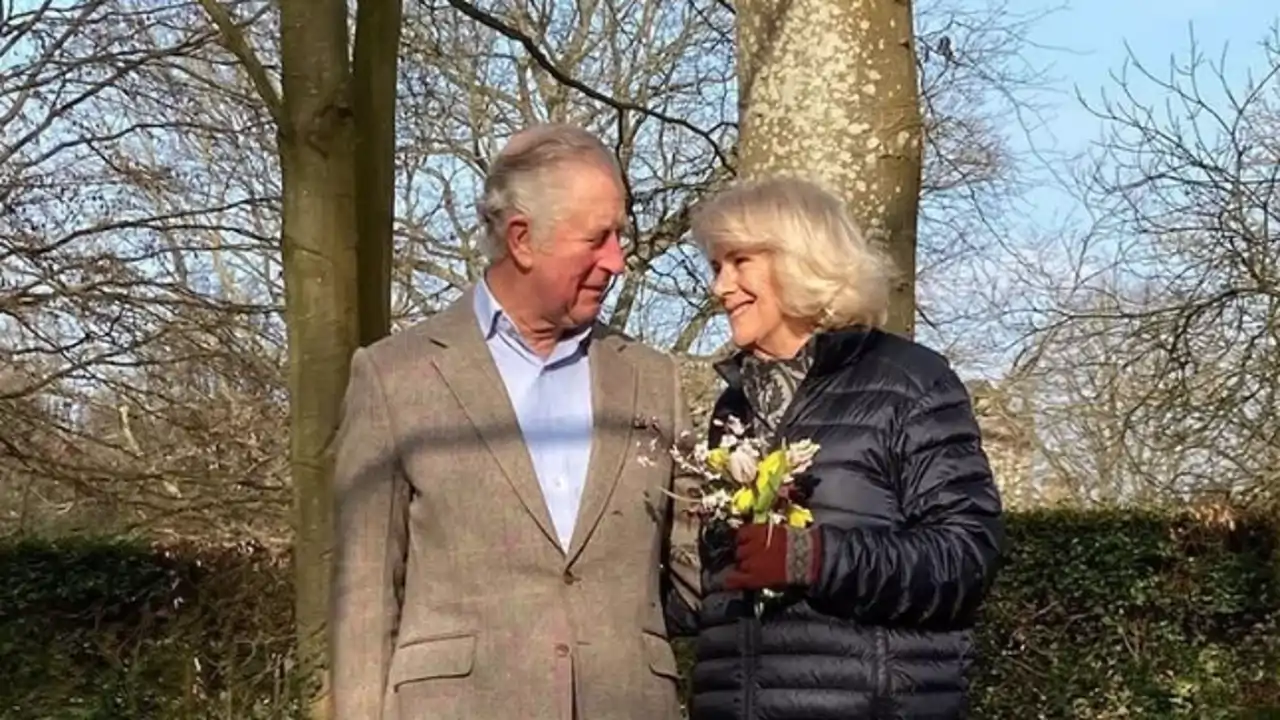 El Rey Carlos III y Camilla en Highgrove House