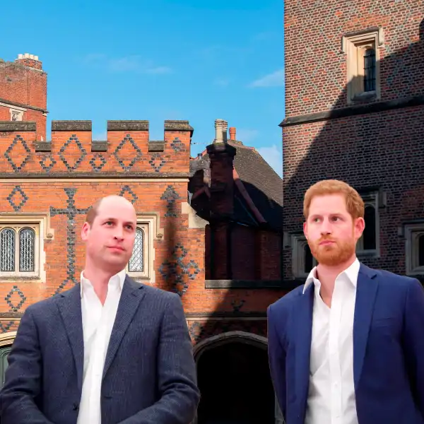 Los príncipes Guillermo y Harry estudiaron en el internado de Eton