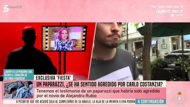 Un paparazzi acusa a Carlo Costanzia de agresión