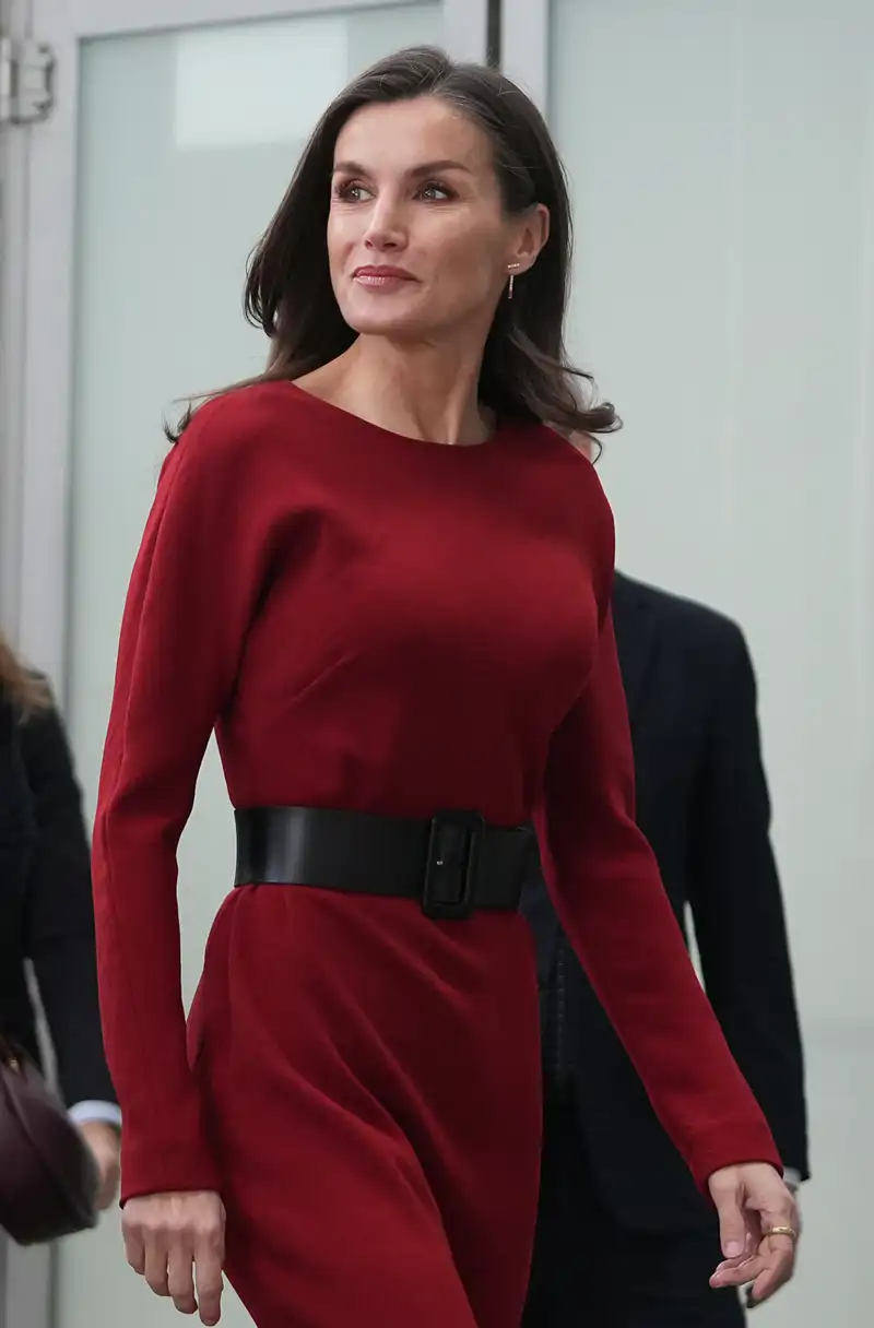 La Reina Letizia sonriente