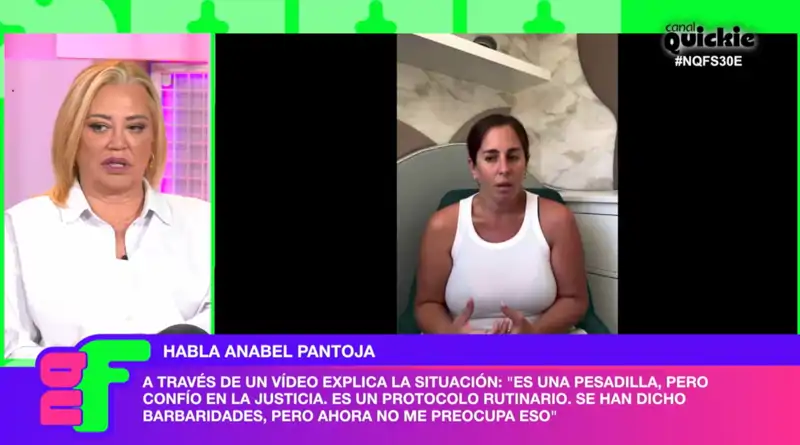 Belén Esteban se pronuncia tras el comunicado de Anabel Pantoja. 