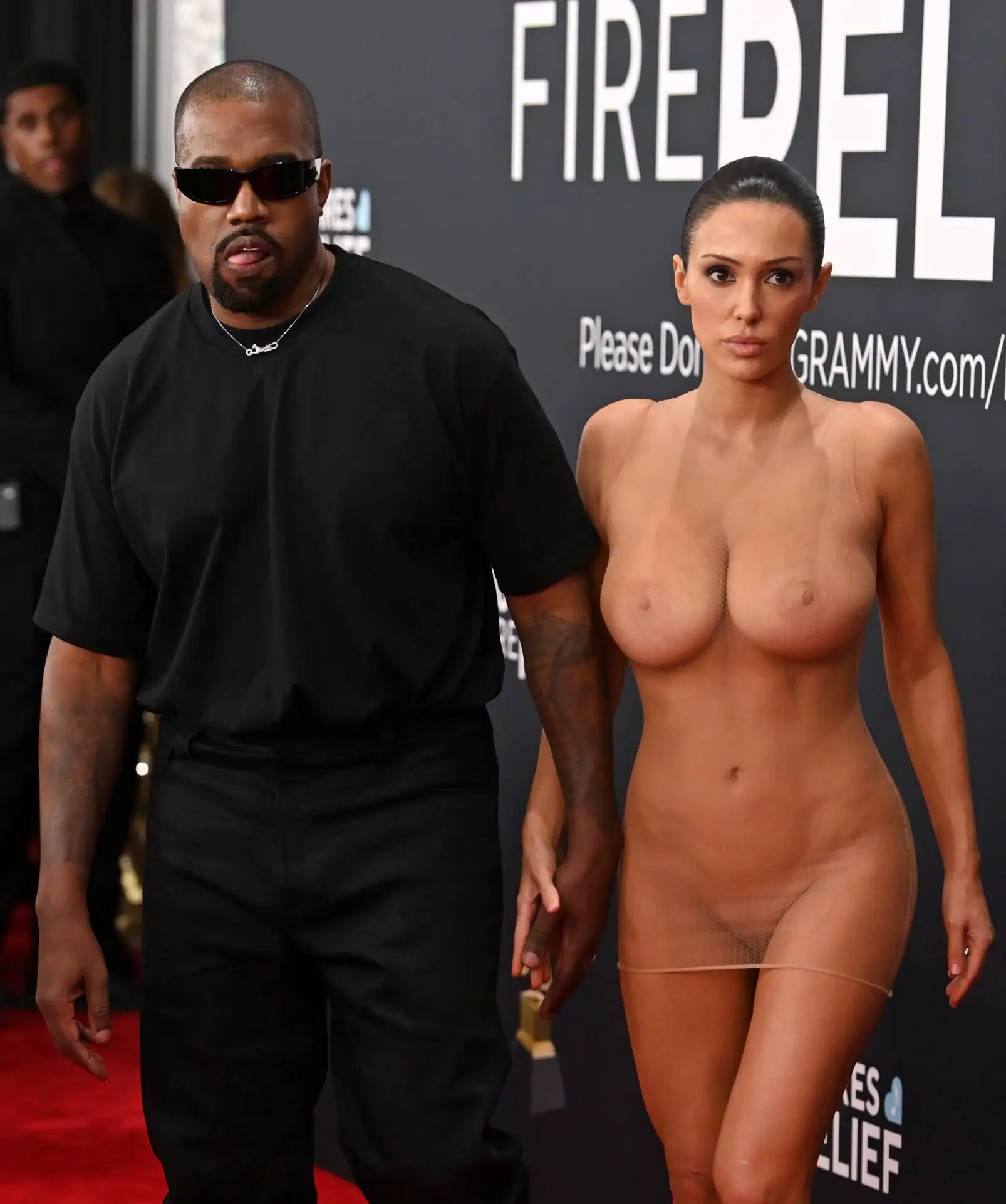 Bianca Censori y Kanye West