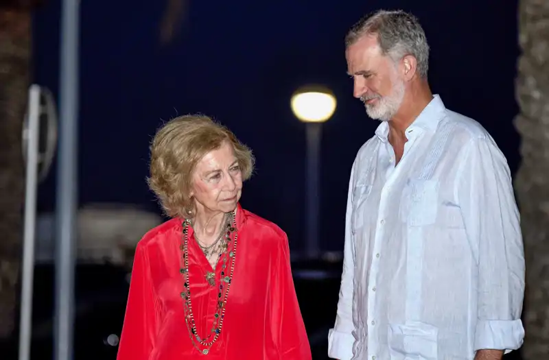 Felipe VI y la Reina Sofía