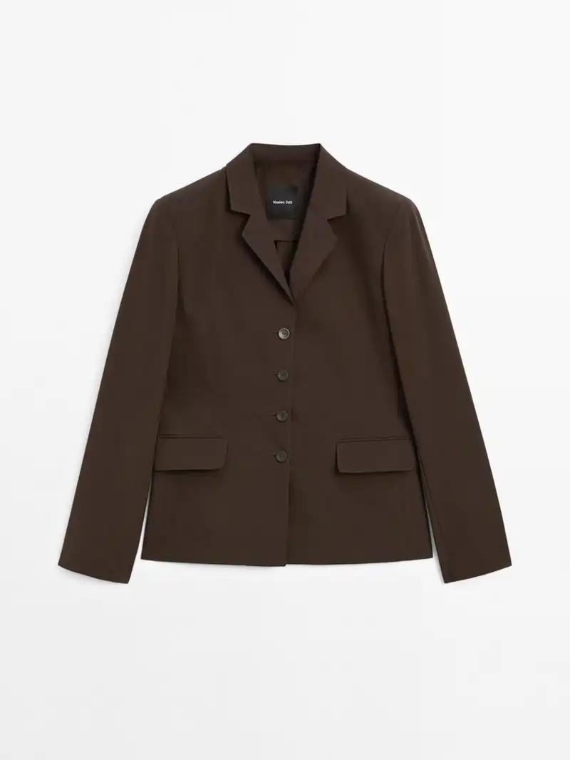 Americana corta botones de Massimo Dutti 169 euros