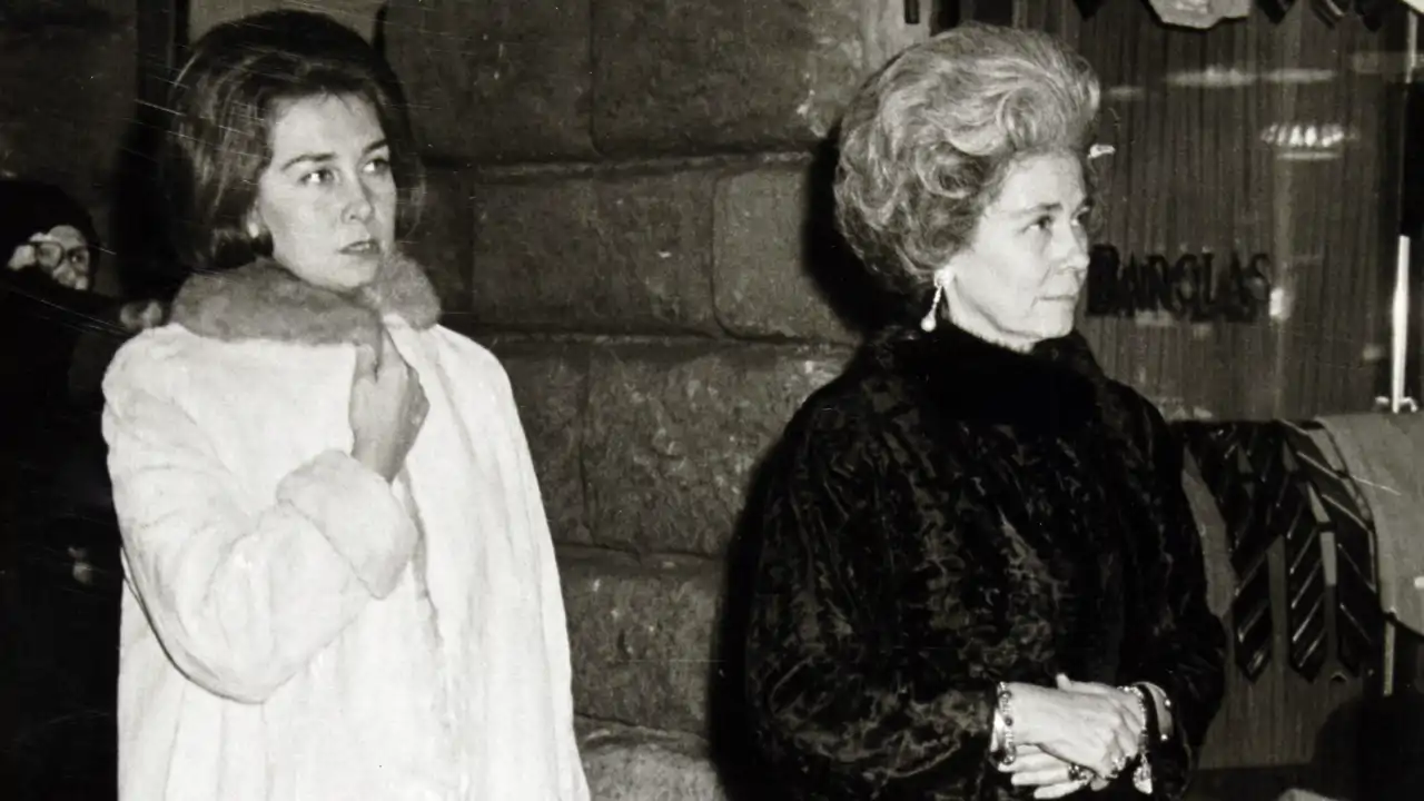 Doña Sofía y su madre, Federica de Grecia