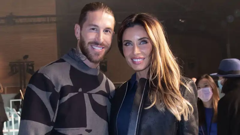 Imagen de archivo de Sergio Ramos y Pilar Rubio