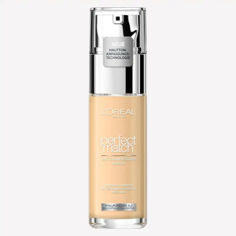 L'Oréal Paris Perfect Match, base de maquillaje líquida 