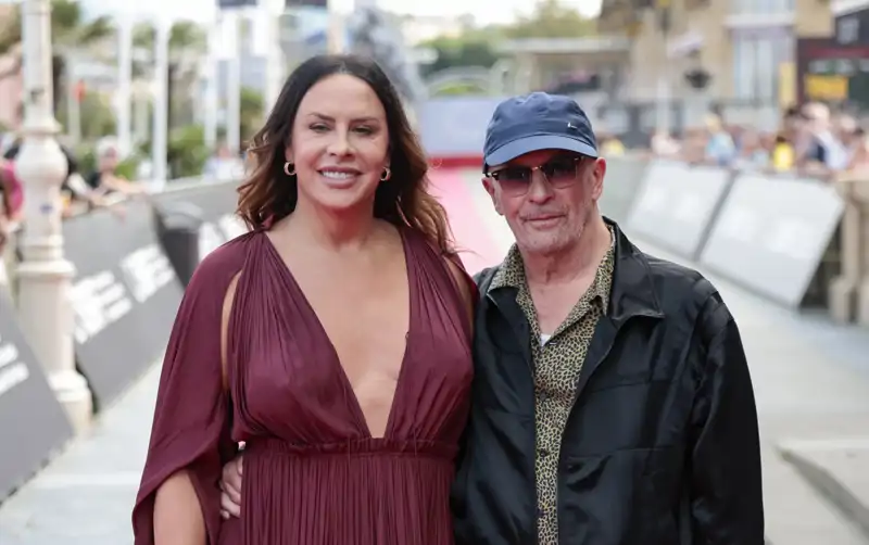 Karla Sofía Gascón y Jacques Audiard