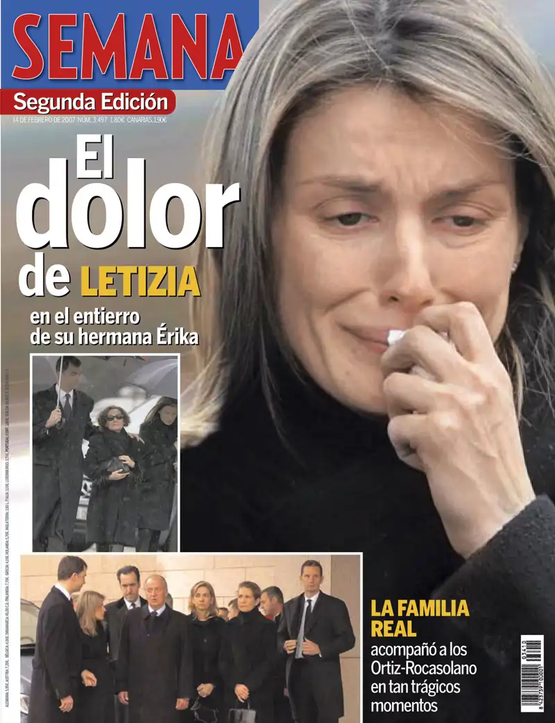 La Reina Letizia en la portada de SEMANA