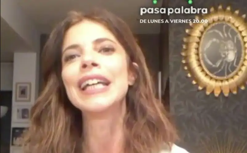 Maribel Verdú en videollamada