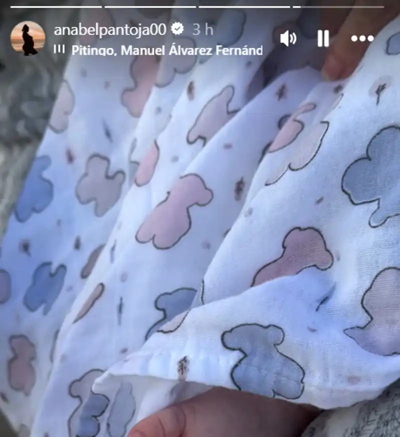 Anabel Pantoja comparte un vídeo de su hija