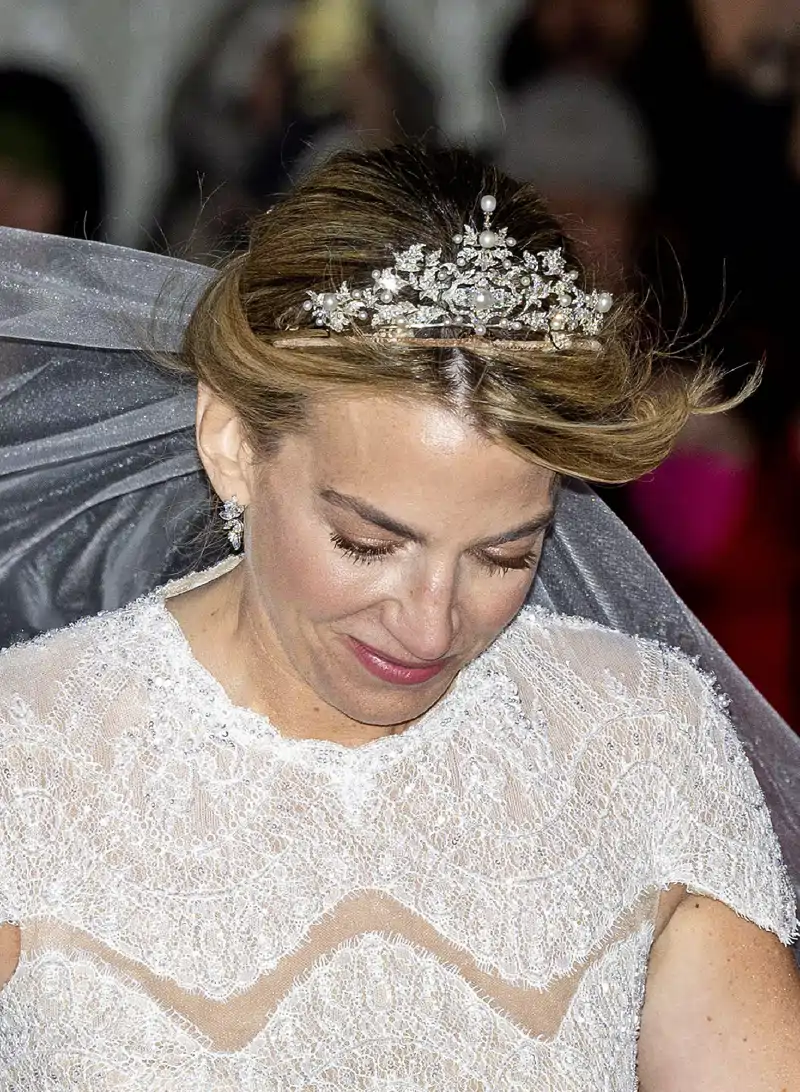 La tiara del corsario que ha elegido Chrys para su boda con Nicolás de Grecia.