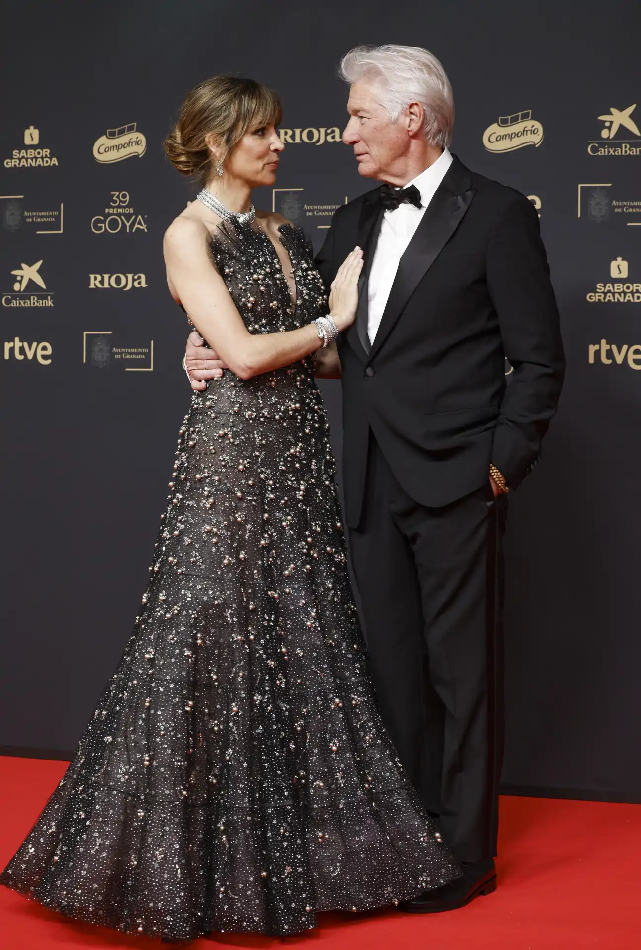 Richard Gere y Alejandra Silva