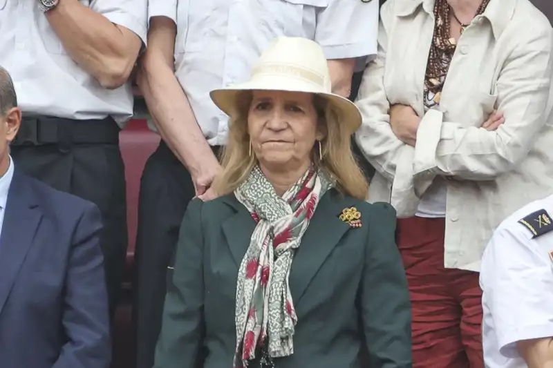 La infanta Elena, en una corrida de toros.