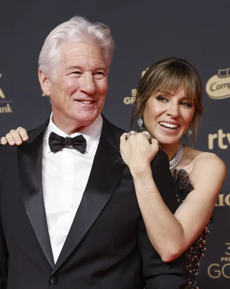 Richard Gere y su novia