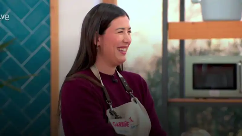 Garbiñe Muguruza en Bake Off famosos al horno.