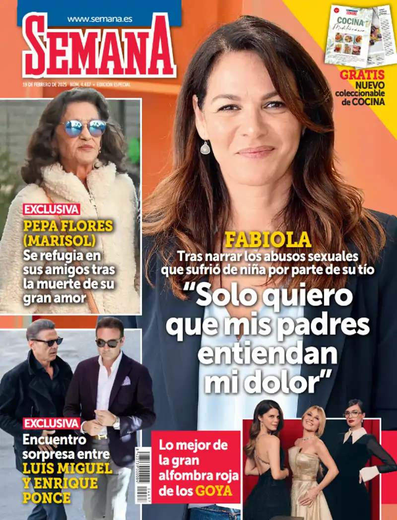 Portada de SEMANA protagonizada por Fabiola Martínez