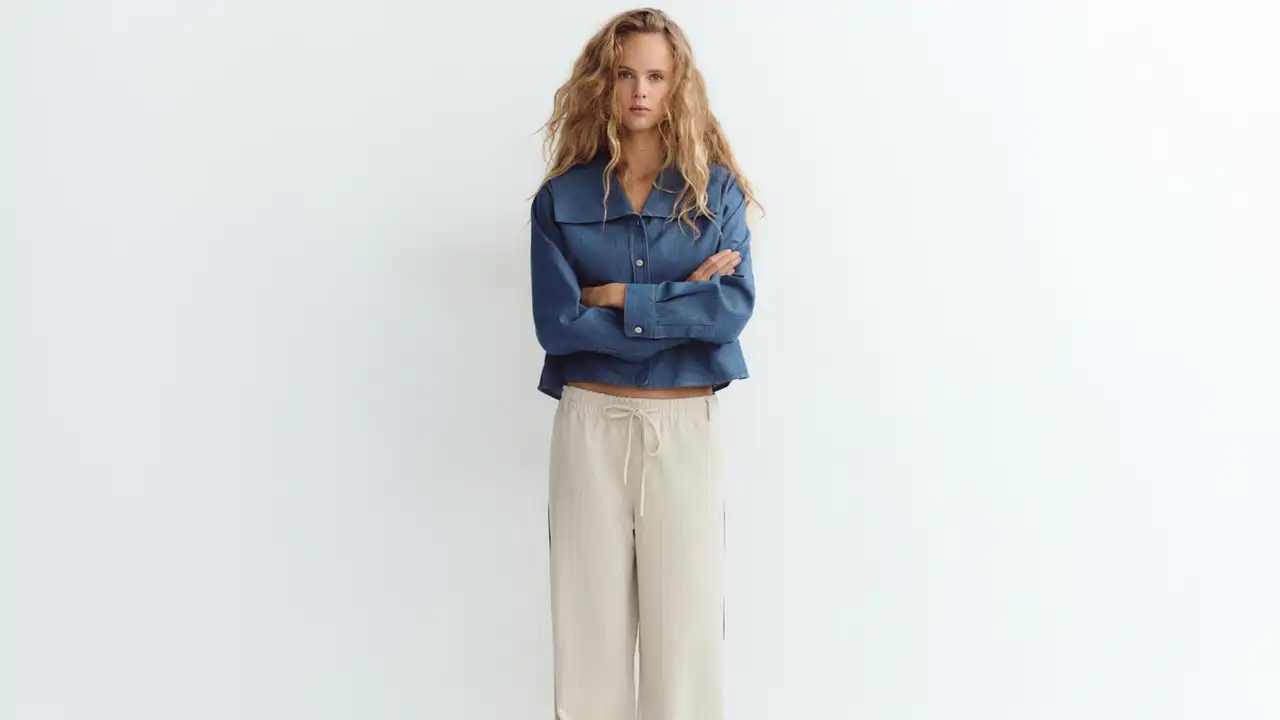 Adiós, pantalones blancos: ficha estos 5 diseños de Zara en color marfil, holgaditos y efecto 'tipazo' que arrasarán en primavera