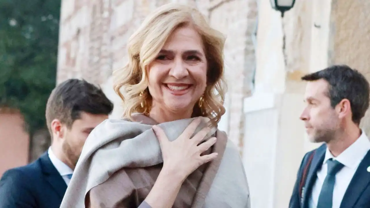 Se desvela el motivo que provocó que la Infanta Cristina llevara el brazo en cabestrillo