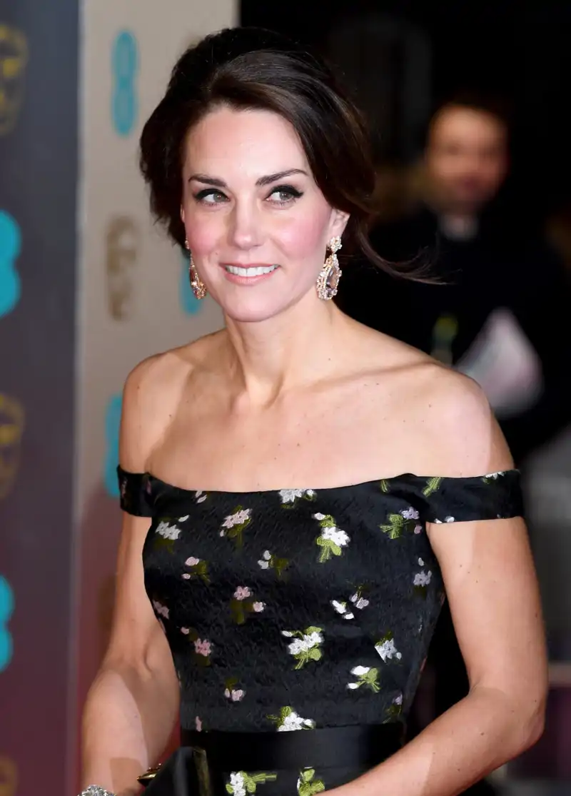 En 2017, Kate Middleton acude a los Bafta