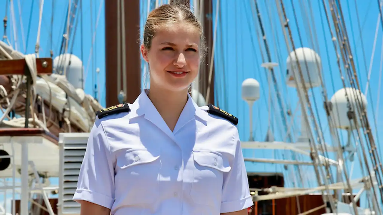 Primeras imágenes de la Princesa Leonor en Brasil tras una larga travesía a bordo del Juan Sebastián Elcano