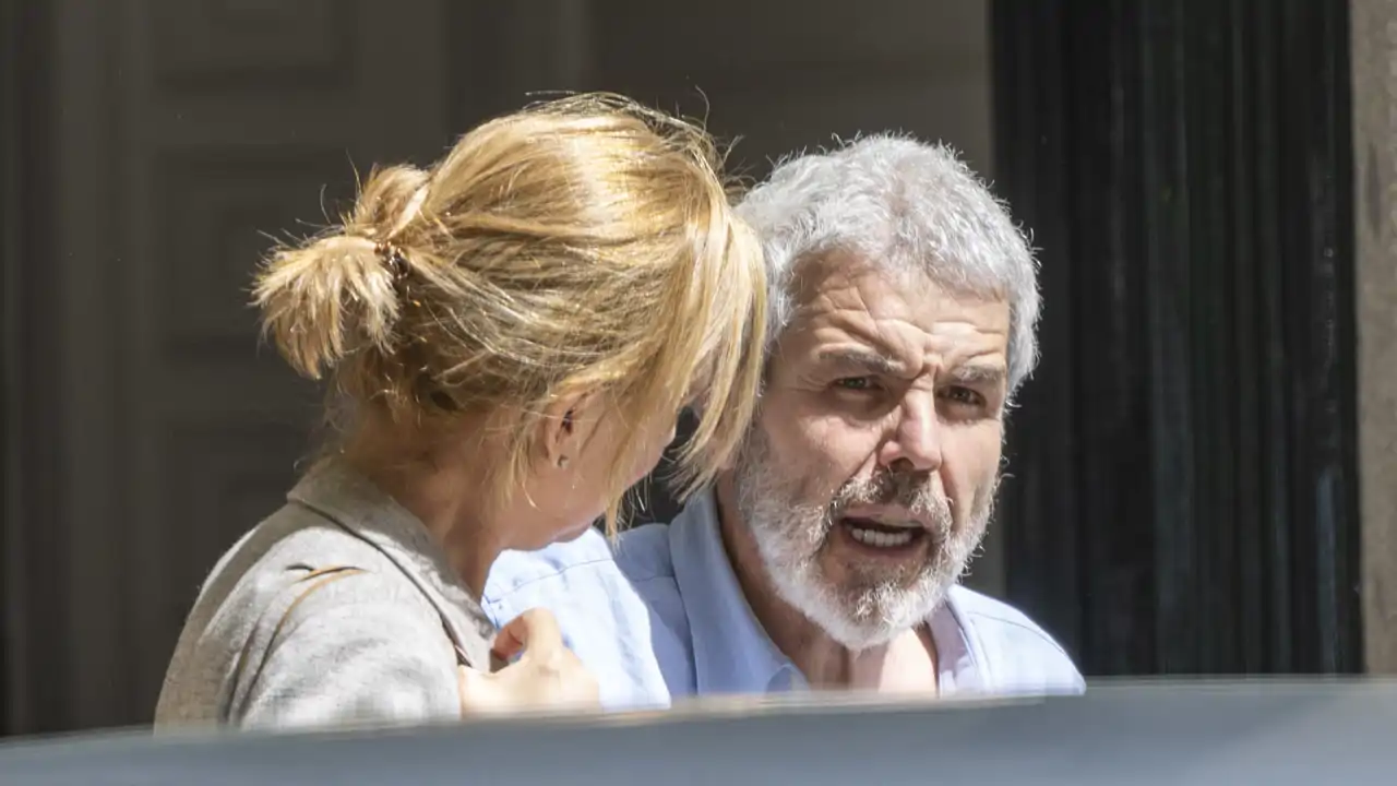 Lorenzo Caprile junto a la Infanta Cristina