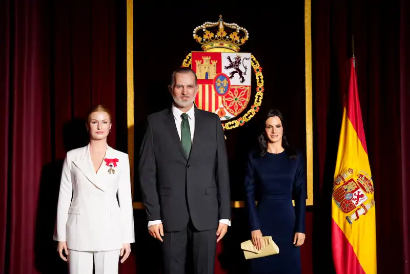 La nueva figura de la Princesa Leonor en el Museo de Cera de Madrib