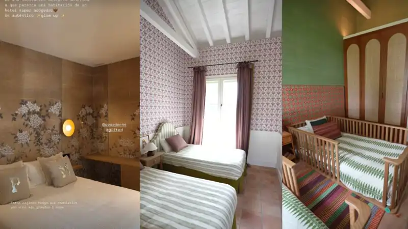 Estancias de sus casas decoradas con papel pintado