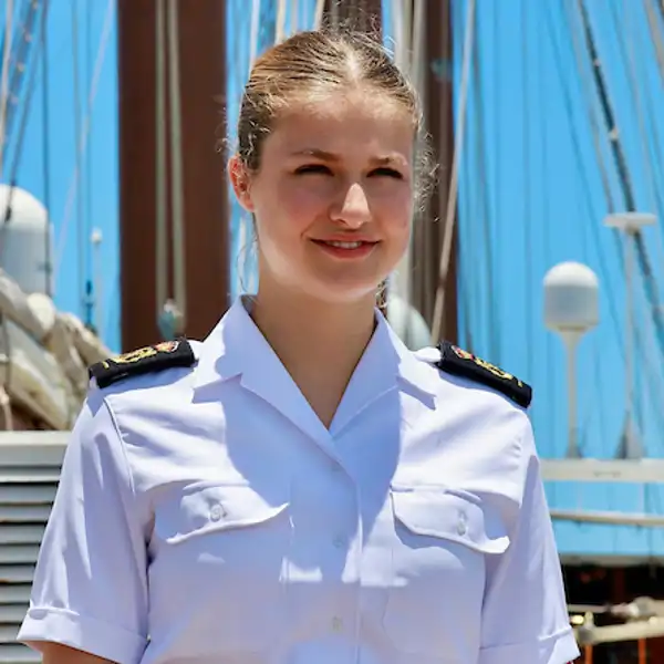 La Princesa Leonor llegando a Brasil.