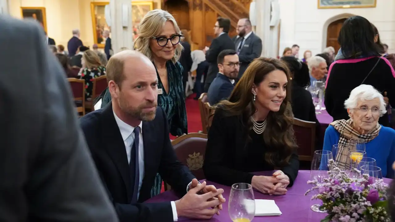 Los Príncipes de Gales durante un acto el pasado mes de enero