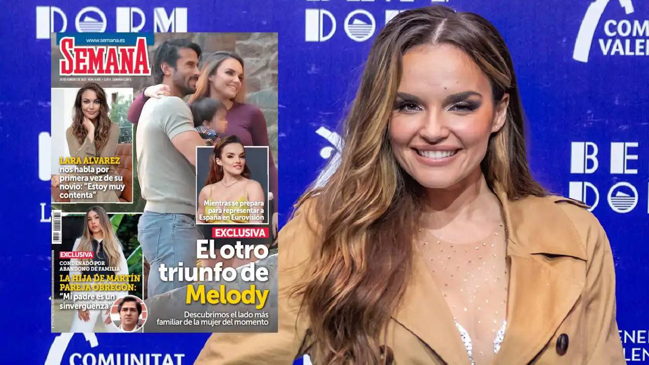 El otro triunfo de Melody: las fotos exclusivas de la cantante con su pareja, Ignacio Batallán, y su hijo