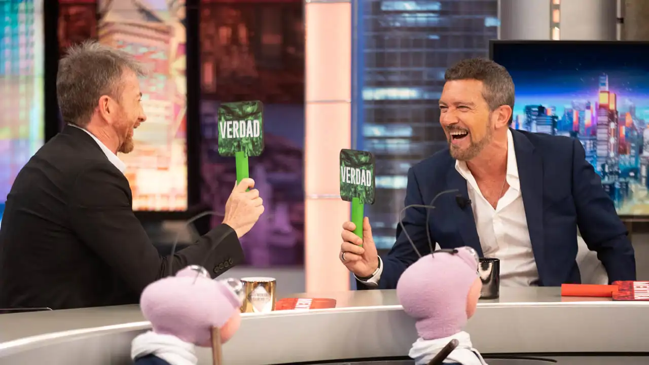 'El Hormiguero' gana a 'La Revuelta' con la visita de Antonio Banderas: los datos totales de audiencia