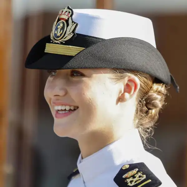 La Princesa Leonor en la Escuela Naval de Marín