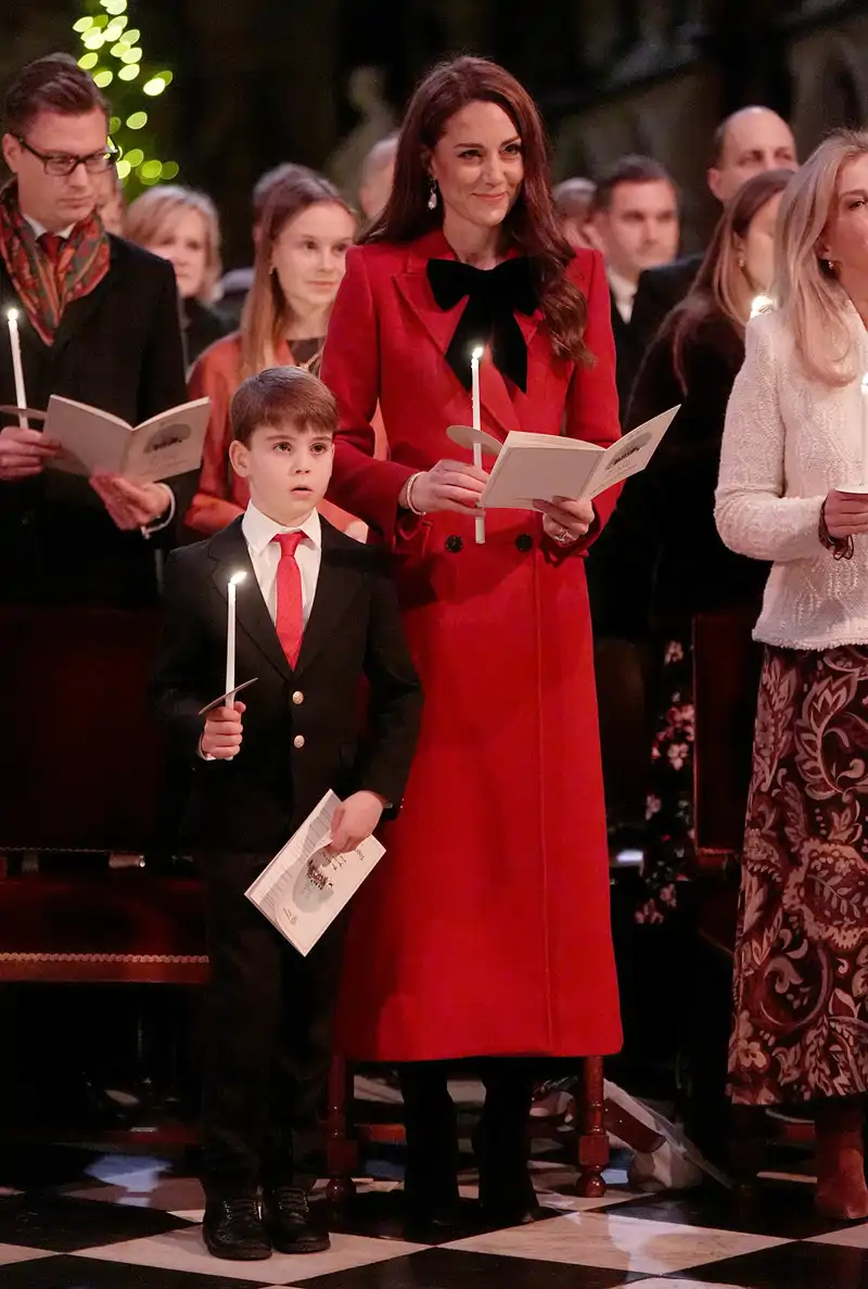 Kate Middleton disfrutando del concierto de villancicos navideños 