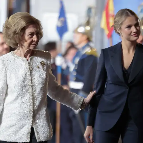 La Reina Sofía junto a la Princesa Leonor en Oviedo