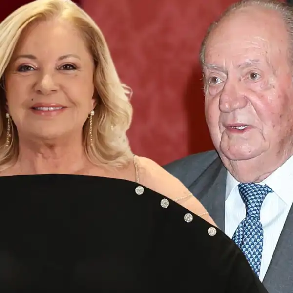 Bárbara Rey y Juan Carlos I en un montaje