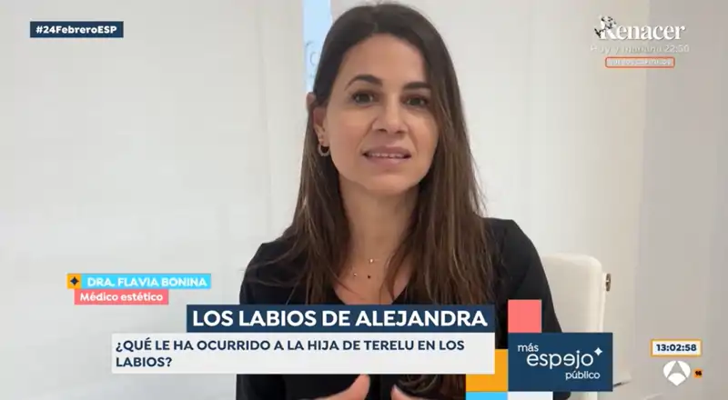 Una médico estética destapa el problema que ha sufrido Alejandra Rubio.